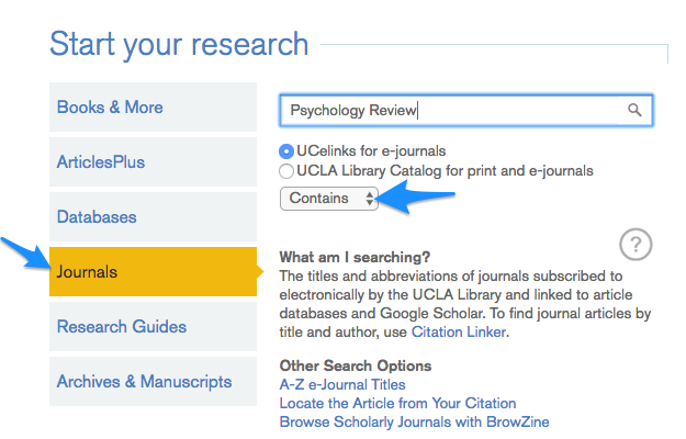 You can search for review journals from the library homepage.